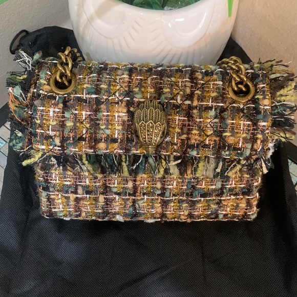 Kurt Geiger Handbags - Kurt Geiger London Mini Kensington x Tweed Crossbody Bag